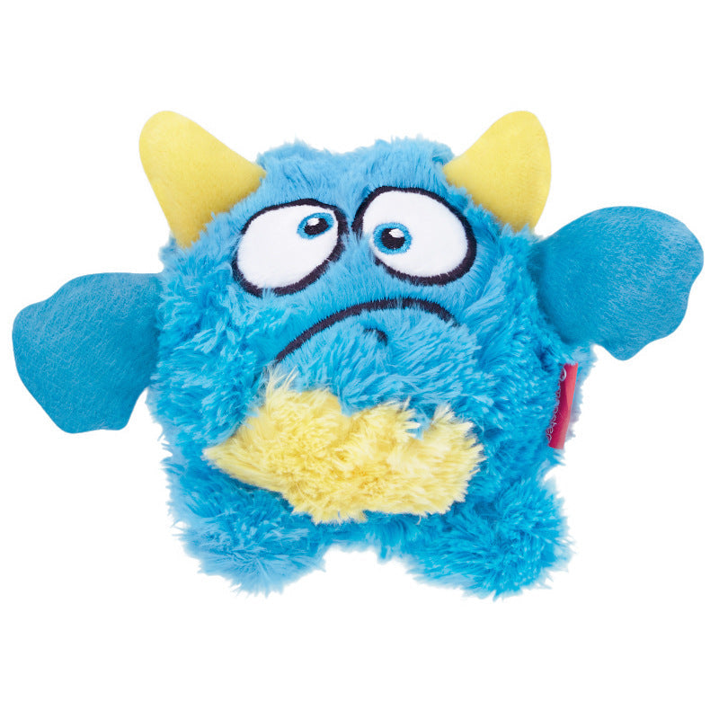 Squeaky Plush Monster Dog Ball