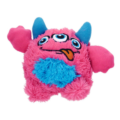 Squeaky Plush Monster Dog Ball
