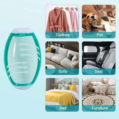 Washable Reusable Pet Hair Remover Sticky Roller Brush – Portable Lint Shaver for Pet Grooming and Clothes Dust Cleaning