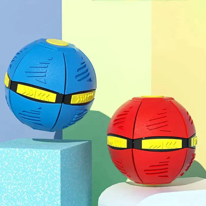 Light-Up Flying Saucer Dog Toy