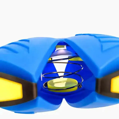 Light-Up Flying Saucer Dog Toy