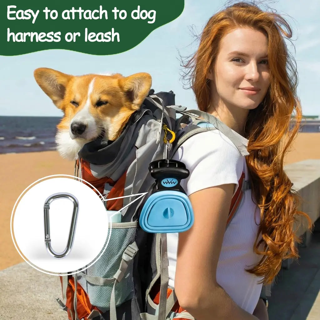 Foldable Pet Waste Scooper - Compact and Portable Design