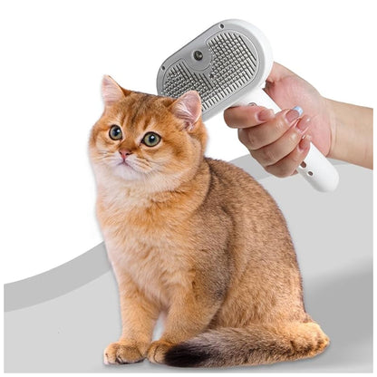 Self-Cleaning Misting Dog Grooming Brush