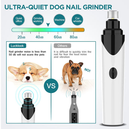 Quiet Nail Grinder for Small and Medium Dogs