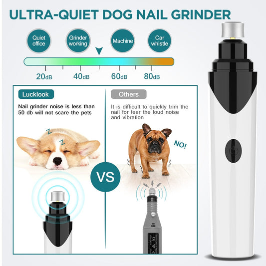 Quiet Nail Grinder for Small and Medium Dogs