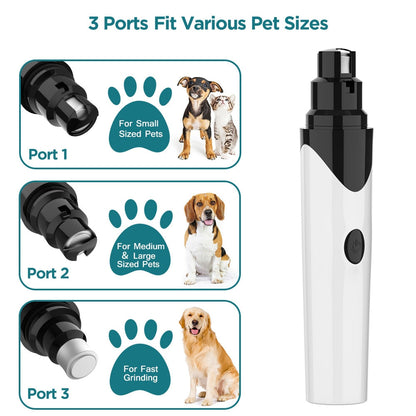 Quiet Nail Grinder for Small and Medium Dogs