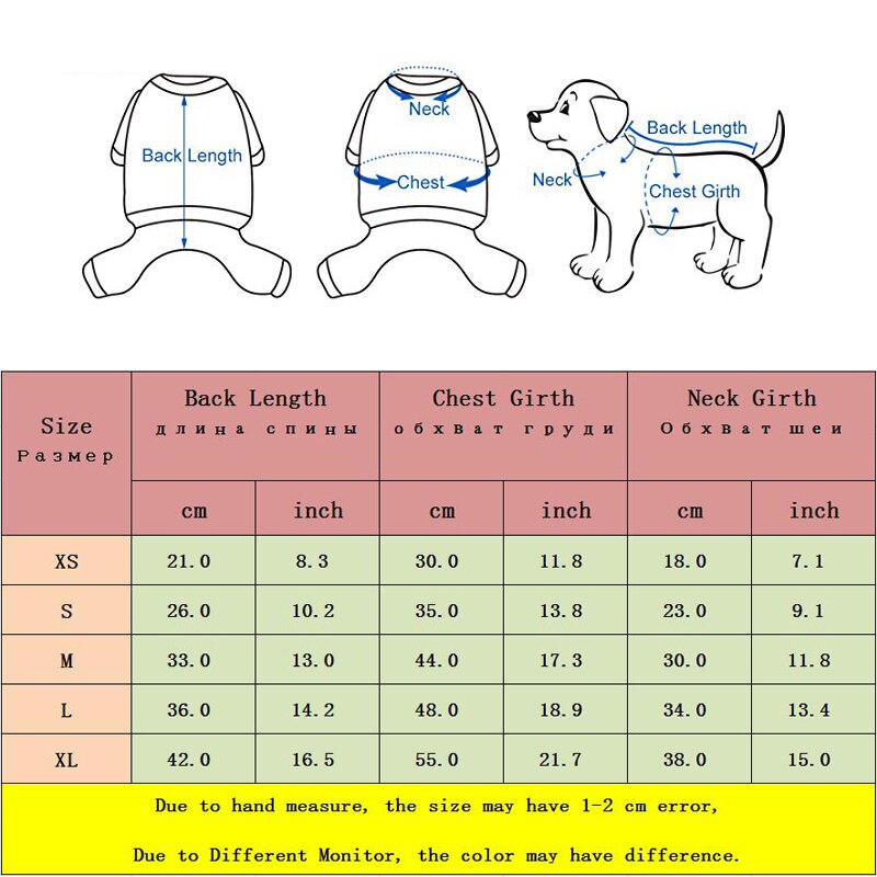 Small Dog Winter Vest with Built-In Leash Ring