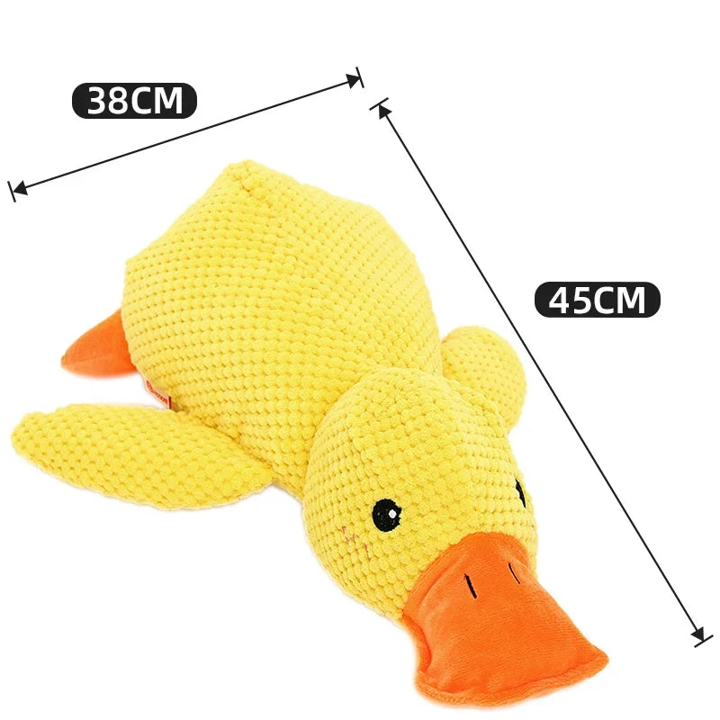 Dog Sleeping Toy Duck Chew Sounding Toy for Small Medium Large Dogs