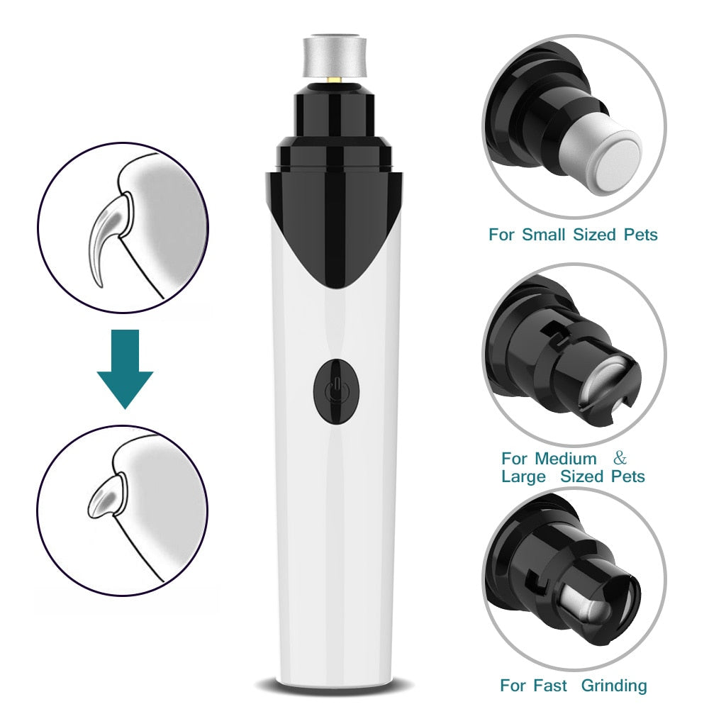 Quiet Nail Grinder for Small and Medium Dogs