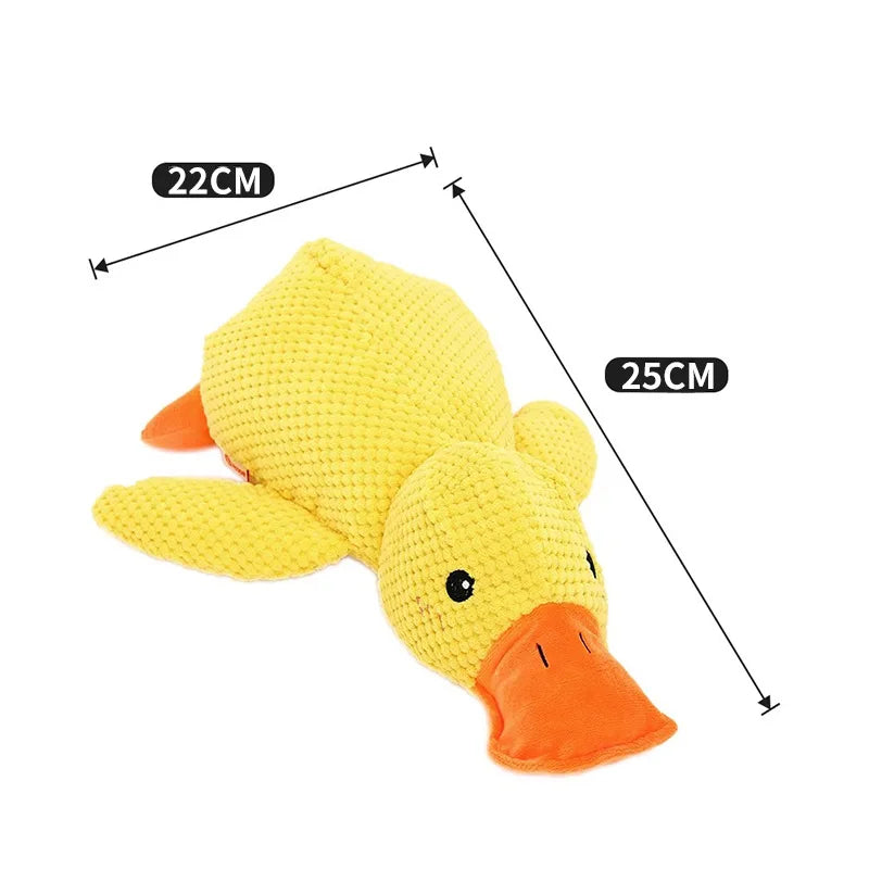 Dog Sleeping Toy Duck Chew Sounding Toy for Small Medium Large Dogs