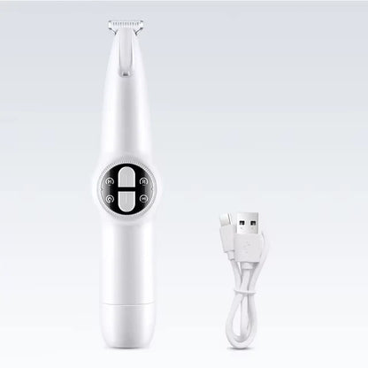 Quiet Dog Paw Trimmer with LED Light