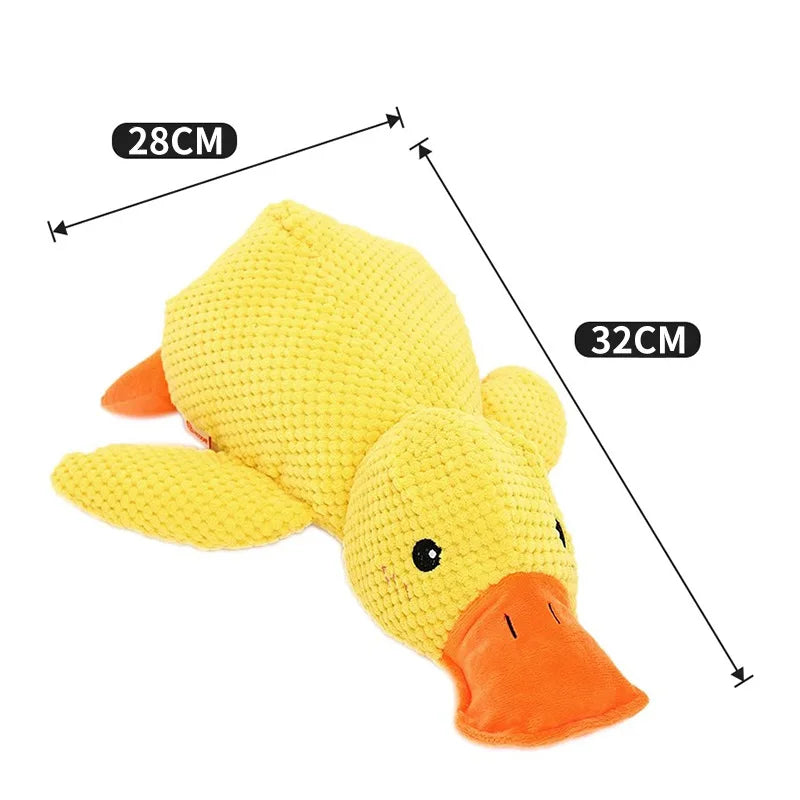 Dog Sleeping Toy Duck Chew Sounding Toy for Small Medium Large Dogs