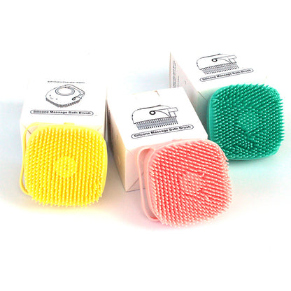 Shampoo Dispensing Dog Bath Brush