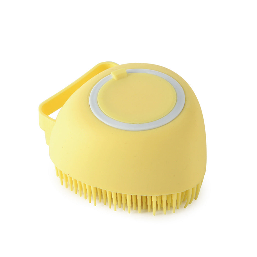 Shampoo Dispensing Dog Bath Brush