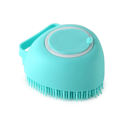 Shampoo Dispensing Dog Bath Brush