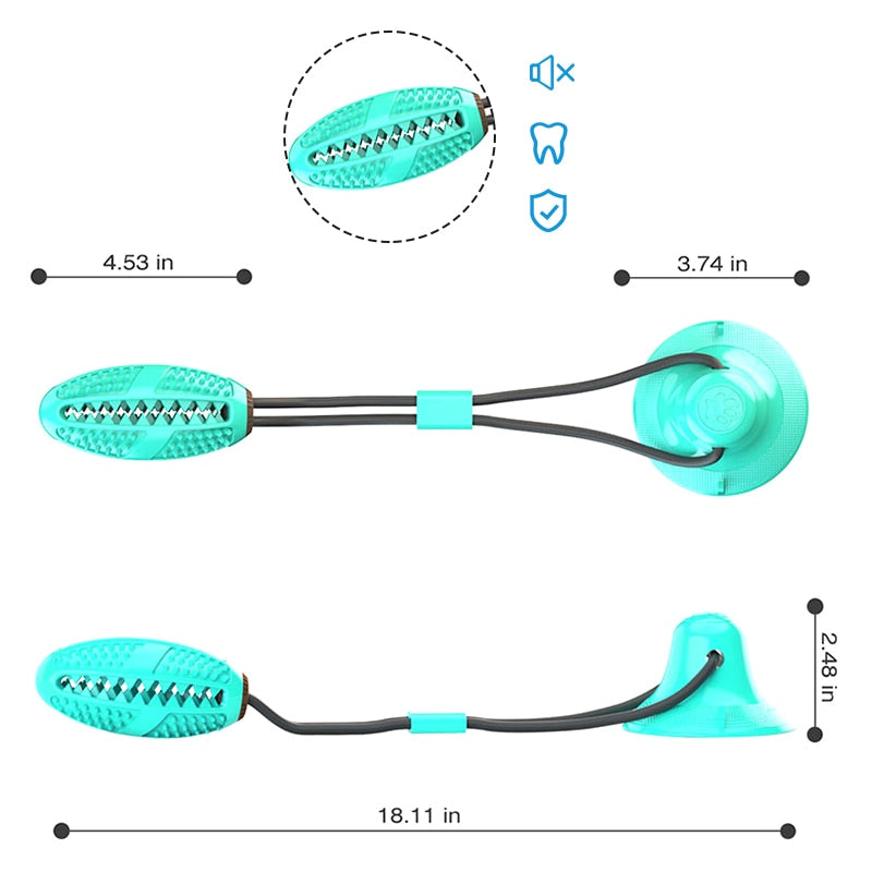 Treat Dispensing Dog Tug Toy
